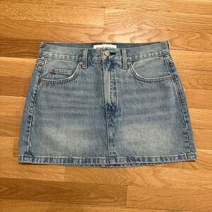 Aritzia Denim Forum The ‘90s Ricci Skirt